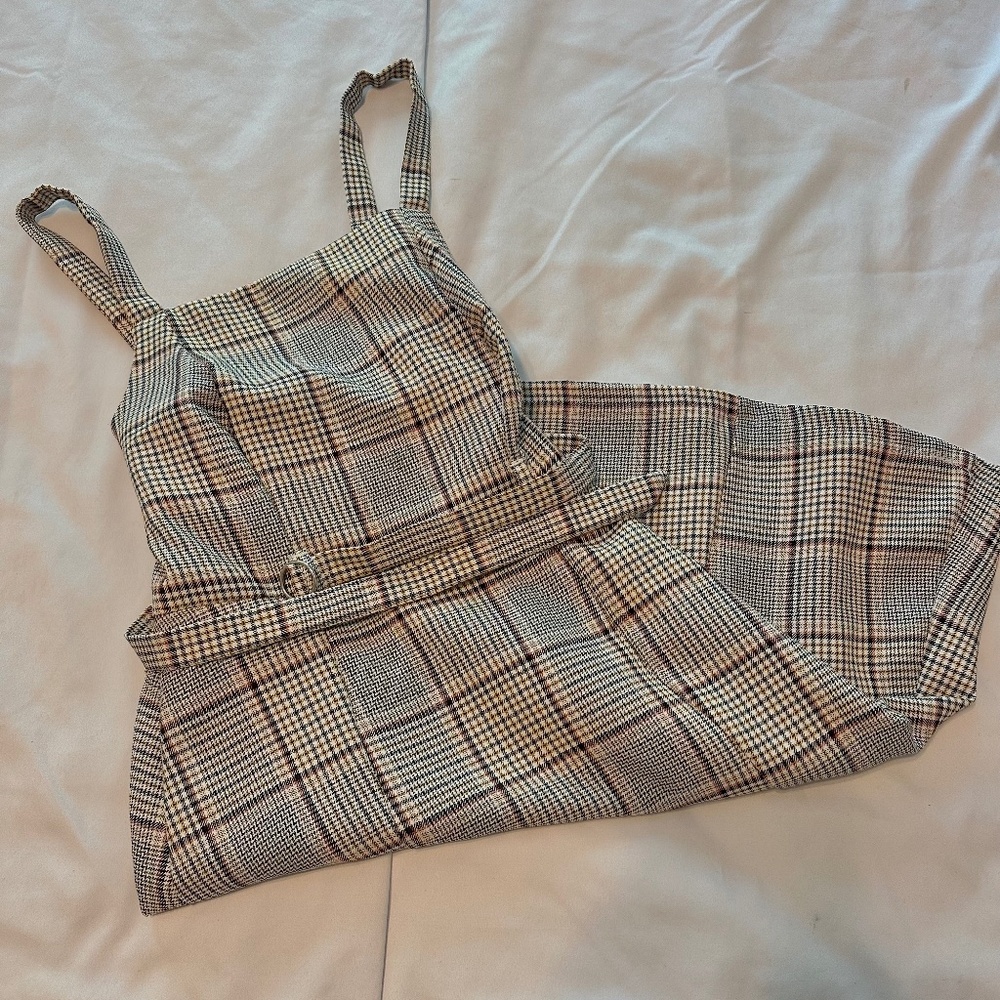 Plaid dress